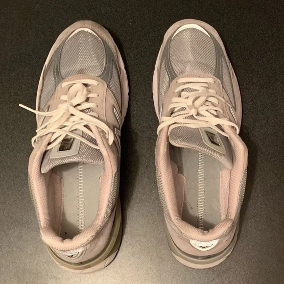 New Balance 990v5 Wide Men's Size 14 2E US Gray Suede Athletic Shoes M990GL5 - Picture 5 of 8